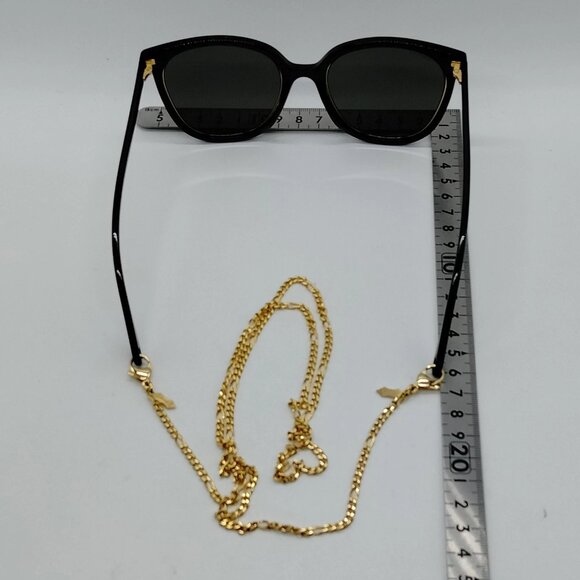 Gucci Sunglasses GG1076S Men's Black 258-070425 - Picture 5 of 9